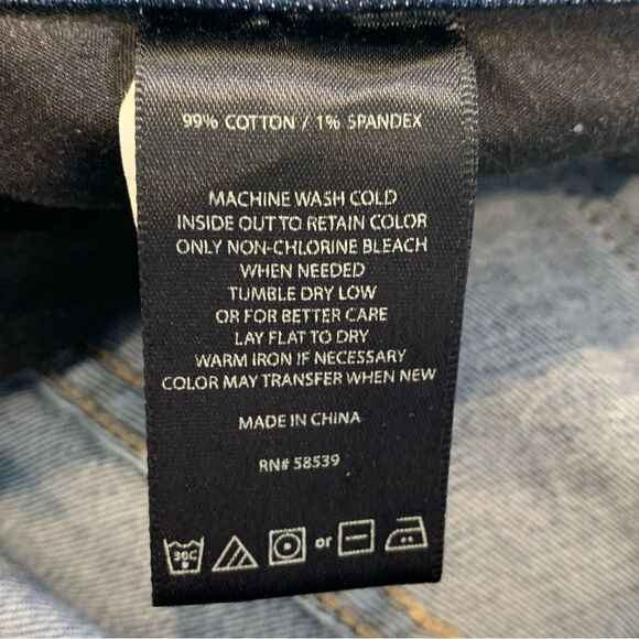 Kut From The Kloth Skinny Distressed Jeans Size 20W - Picture 6 of 11